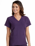 8587 V-NECK 3 POCKET TOP